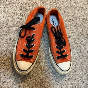 Converse Orange and Black Women's Sneakers